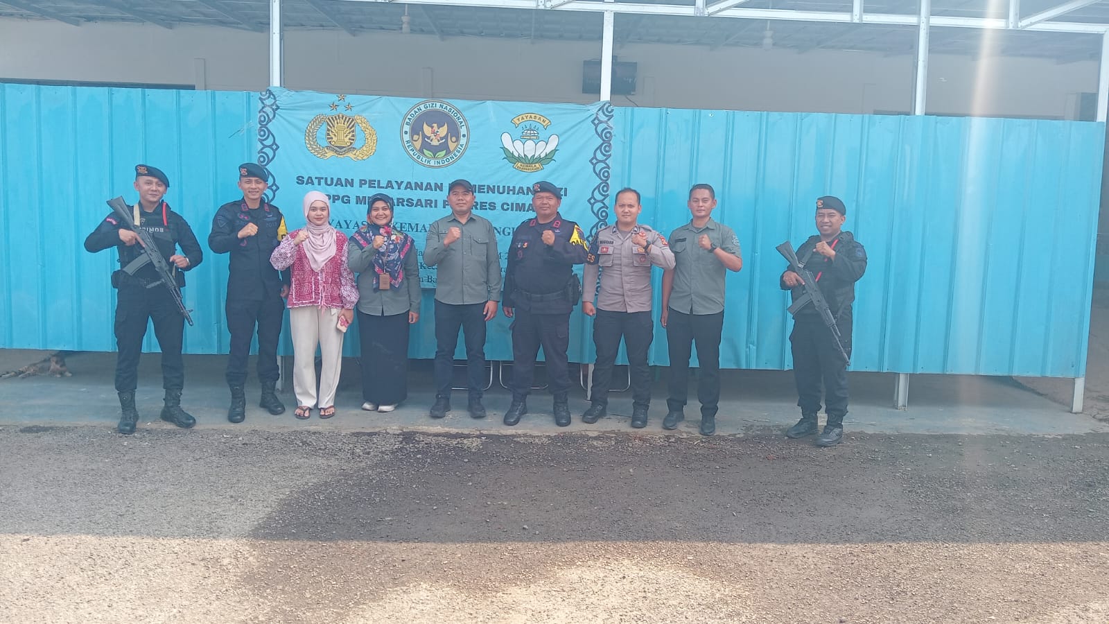 Pengawasan Kemaanan Pangan SPPG Polres Cimahi